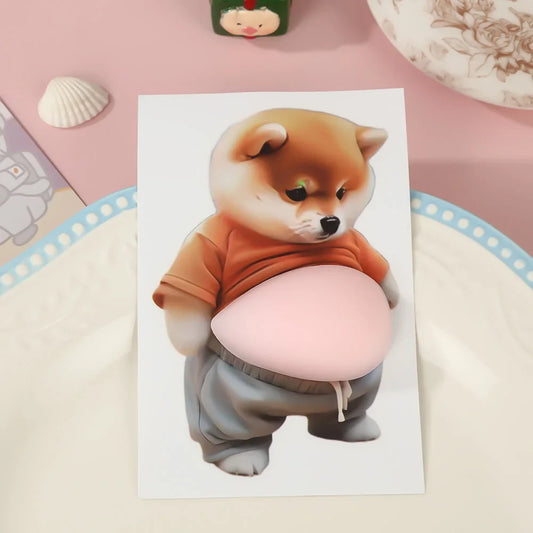 Sticker Drăguț Cățeluș 3D